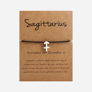 "Sagittarius" Zodiac Bracelet