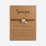 "Scorpio" Zodiac Bracelet