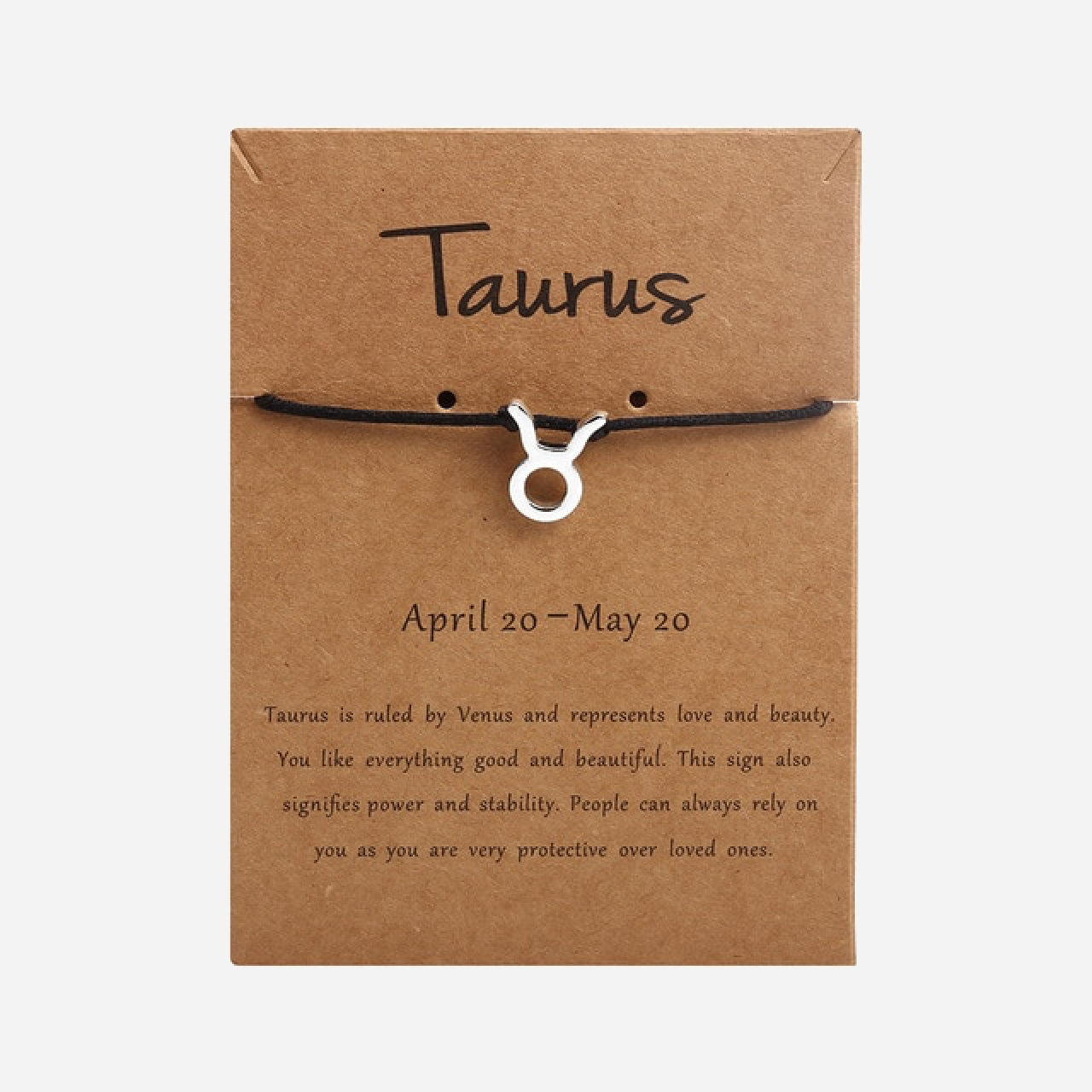 "Taurus" Zodiac Bracelet